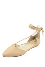  Lace Up Flat