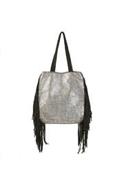  Metallic Fringe Tote