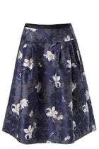  Floral Jacquard Skirt