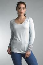  Lace Cuff Tee