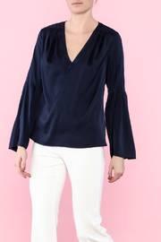  Navy Long Sleeve Top