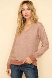 Mauve Hacci Top