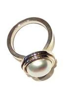  Ring Pearl Silver