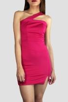  Cross Neckline Dress
