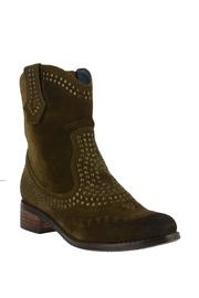  Studded Suede Boots
