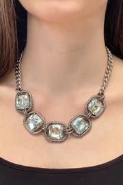  Square Crystal Necklace