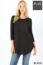  Pl-round Hem Tee