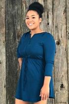  Stephanie Teal Dress