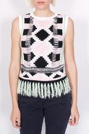  Argyle Tassel Tank