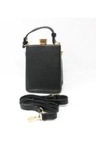  Rhinestone Jewel-top Satchel