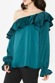  Romanie One-shoulder Top