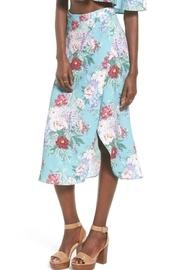  Mint Floral Skirt
