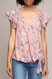  Floral Ragland Top