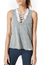  Pintuck Tie Tank Top
