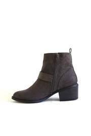  Suede Moto Boot