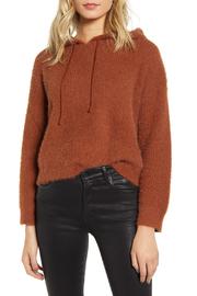  Fluffy Knit Hoodie