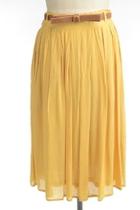  Favorite Mustard Skirt