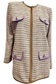  Tan Tweed Blazer