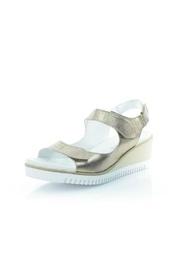Metallic Leather Sandal
