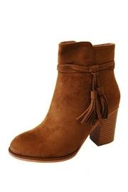  Tan Heel Bootie