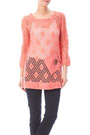  Salmon Tunic Top
