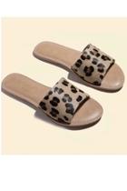  Leopard Leather Sandal