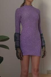  Lavender Glitter Dress