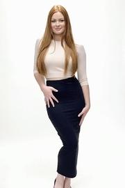  Double Layer Midi Bodycon