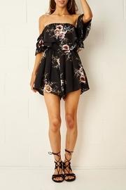 Bardot Floral Playsuit