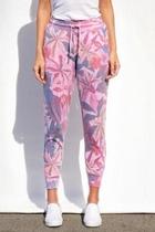  Floral Tapered Sweatpants