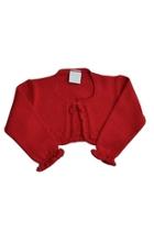  Red Knitted Bolero