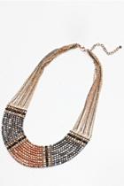  Stranded Collar Necklace
