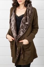  Velvet Hood Jacket