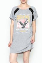 Graphic Shirt Dress
