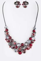  Mix Crystal Statement-necklace