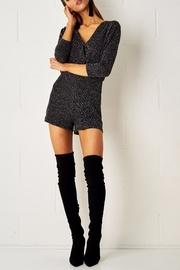  Silver Wrap Playsuit