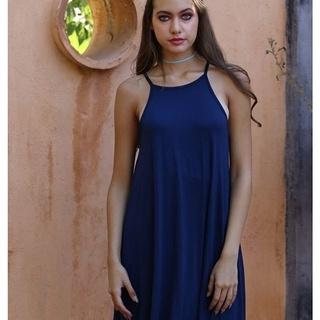  Blue Tank Dress