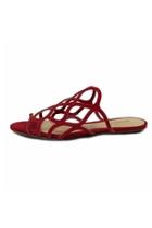  Red Strappy Sandal