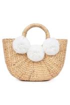  Basket Handbag Whitepom