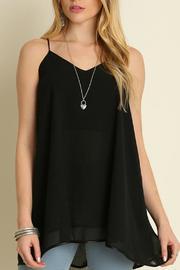 V-neck Chiffon Tank