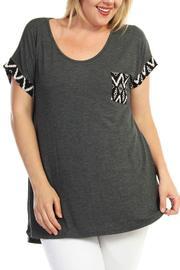 Solid Tribal Tee