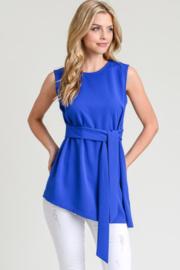 Sleeveless Tie Waist Top