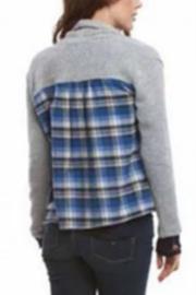  Flannel Sweater Cardigan