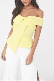  Twist Bardot Top
