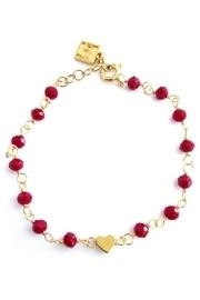  Red-crystal Heart Bracelet