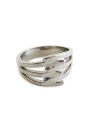  Steel Interlaced Ring