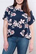  High Low Floral Top