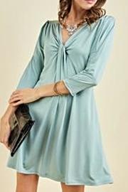  V-neck Knot Dress