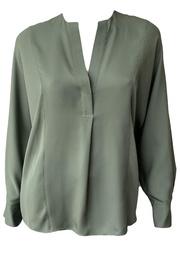  Half Placket Blouse