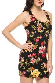  Floral Bodycon Dress
